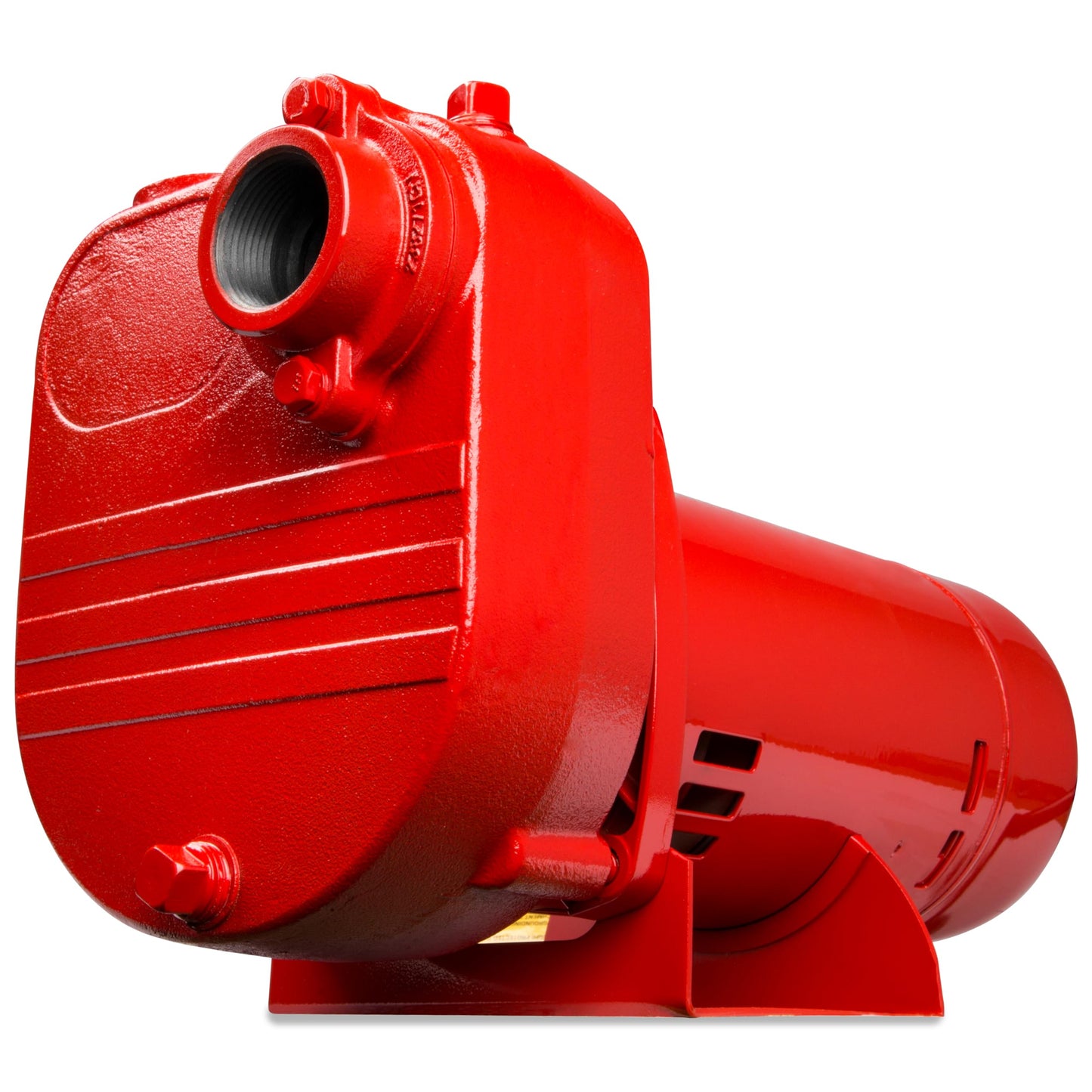 Red Lion RL-S50 115/230 Volt, 1/2 HP, 2940 GPH Self Priming Cast Iron Surface Effluent Pump, Red, 621810
