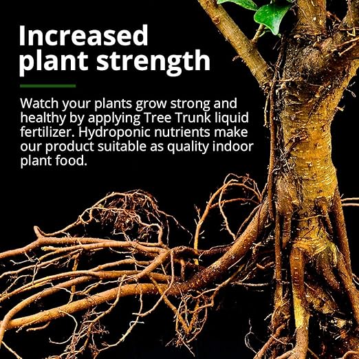 Humboldts Secret Tree Trunk | Potassium Silicate Additive | Liquid Fertilizer for Thicker Stalks, Stress Resistance & Branch Development | Indoor & Outdoor Plant Food, Hydroponic Nutrients, 320 Ounce