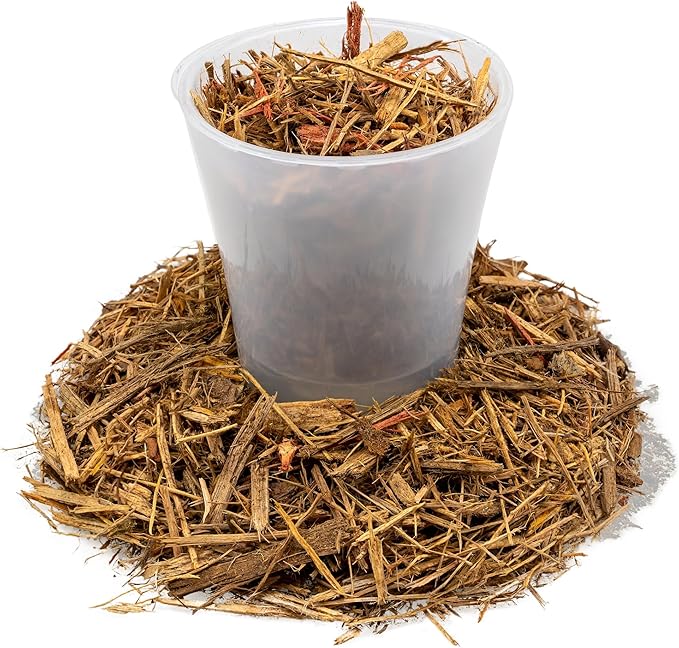Gardenera Organic Eucalyptus Mulch - Create an Eco-Friendly Garden with Natural Weed Control - 20 QUARTS