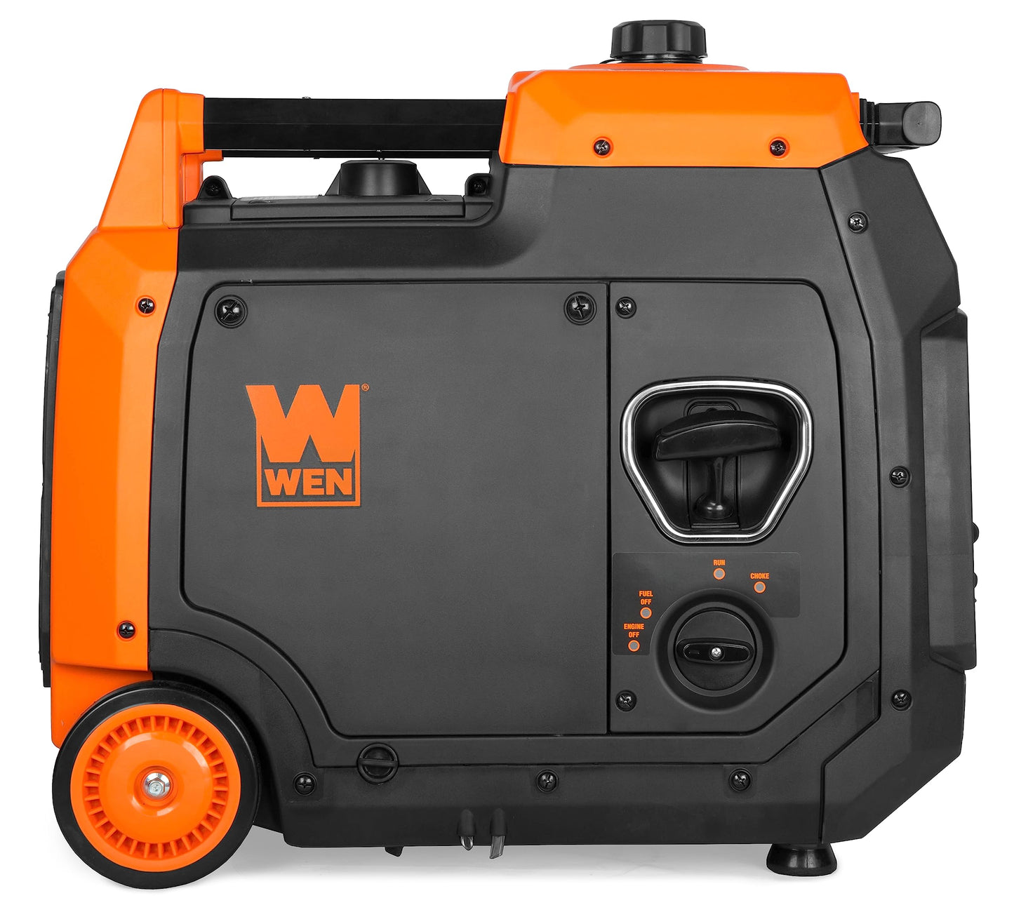 WEN 4800-Watt Portable Inverter Generator, Electric Start, RV-Ready, Quiet and Lightweight with Fuel Shut Off and CO Watchdog (56480iX)