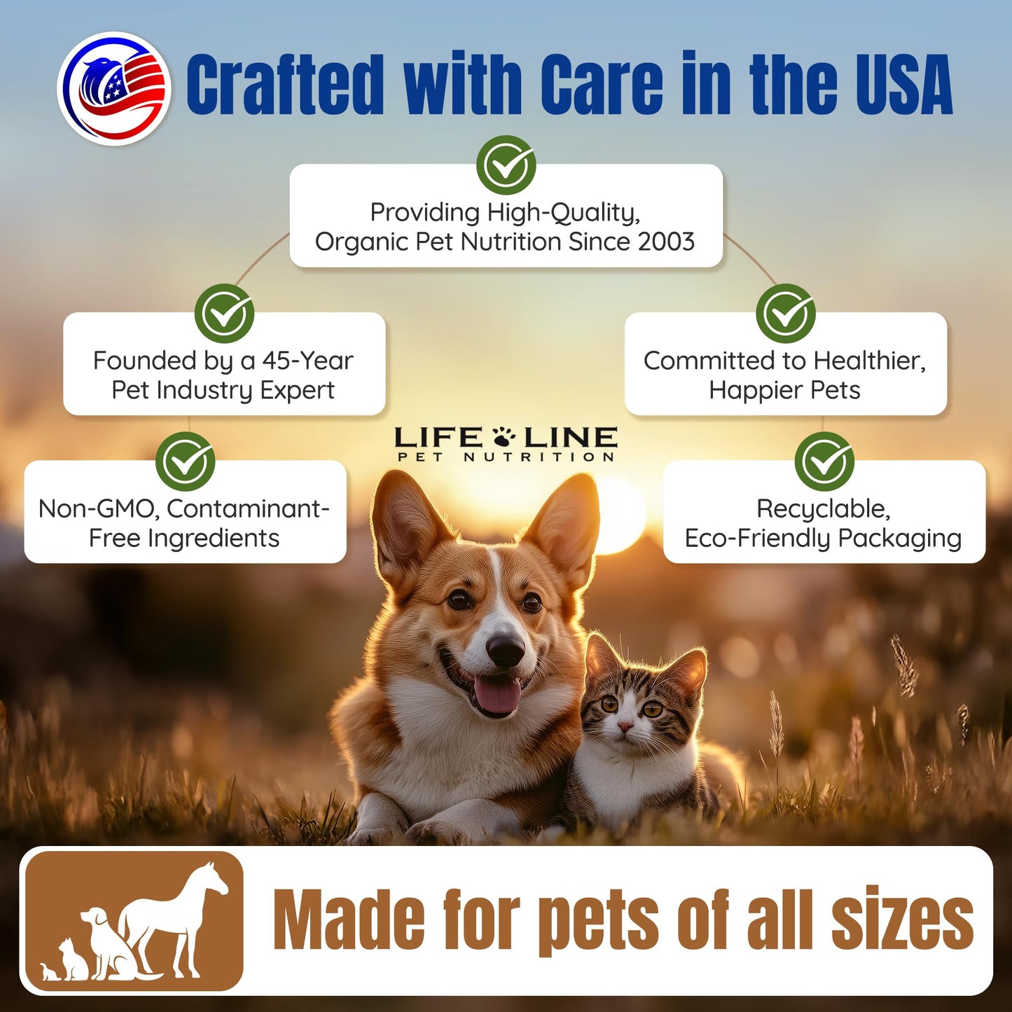 Life Line Organic Ocean Kelp Supplement for Dogs, Cats, Horses & Livestock | Natural Source of Iodine for Skin, Shiny Coat & Immune Support | Helps Reduce Tartar, Shedding & Aids Digestion – 1.5 lb