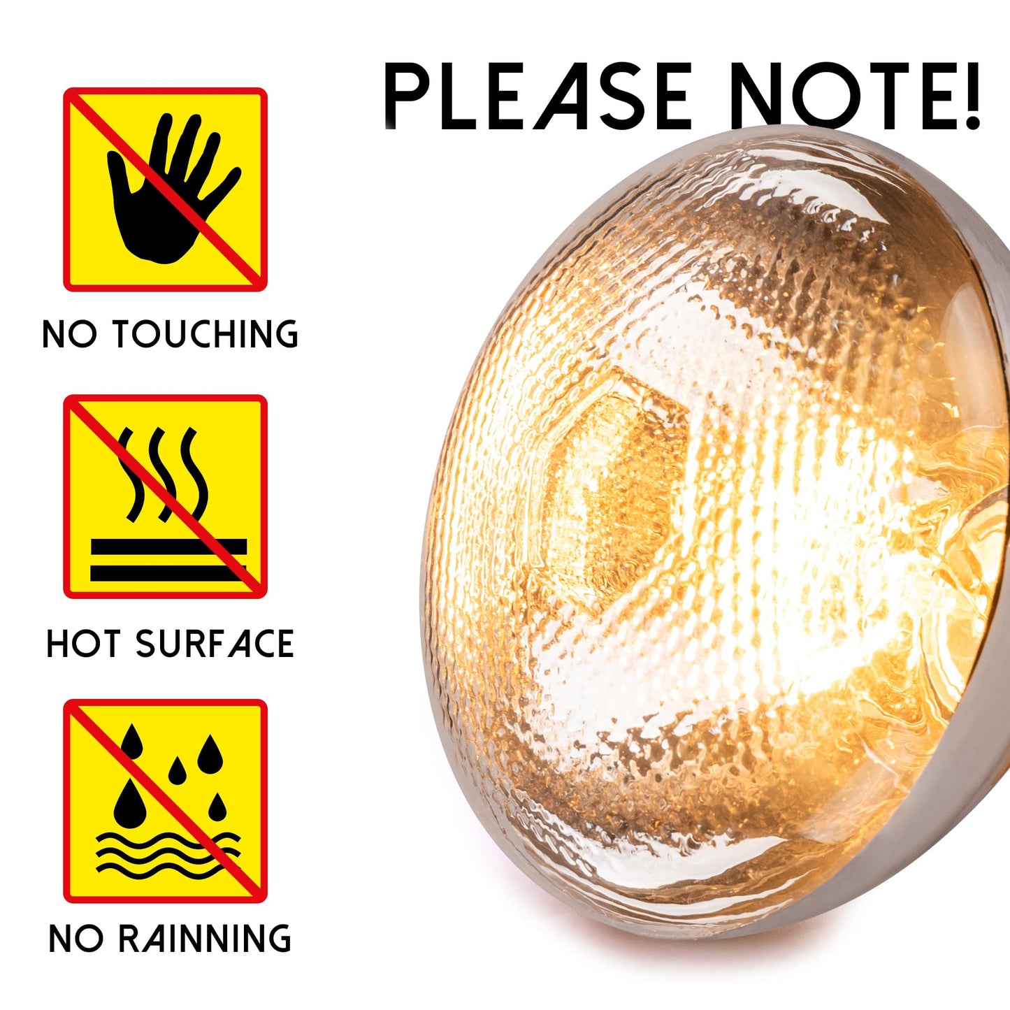 Wesome Lighting 4 Pack 250 Watts Heat Lamp Bulbs for Chickens,PAR38 Clear Glass Brooder Heat Lamp, Infrared Reflector Heat Bulbs for Pets, Bathroom, Food Service