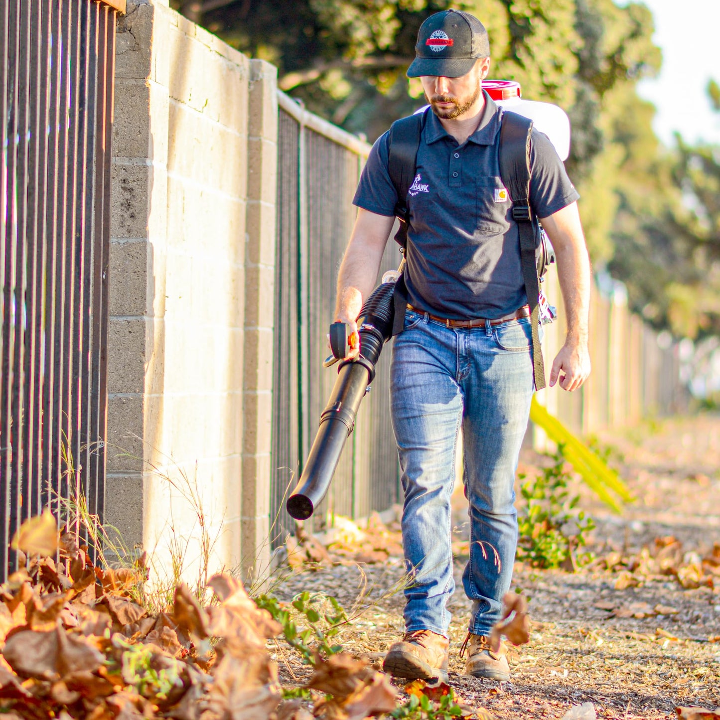 Tomahawk Backpack Fogger Sprayer Leaf Blower ULV Machine for Garden Spraying with Gas Powered Engine
