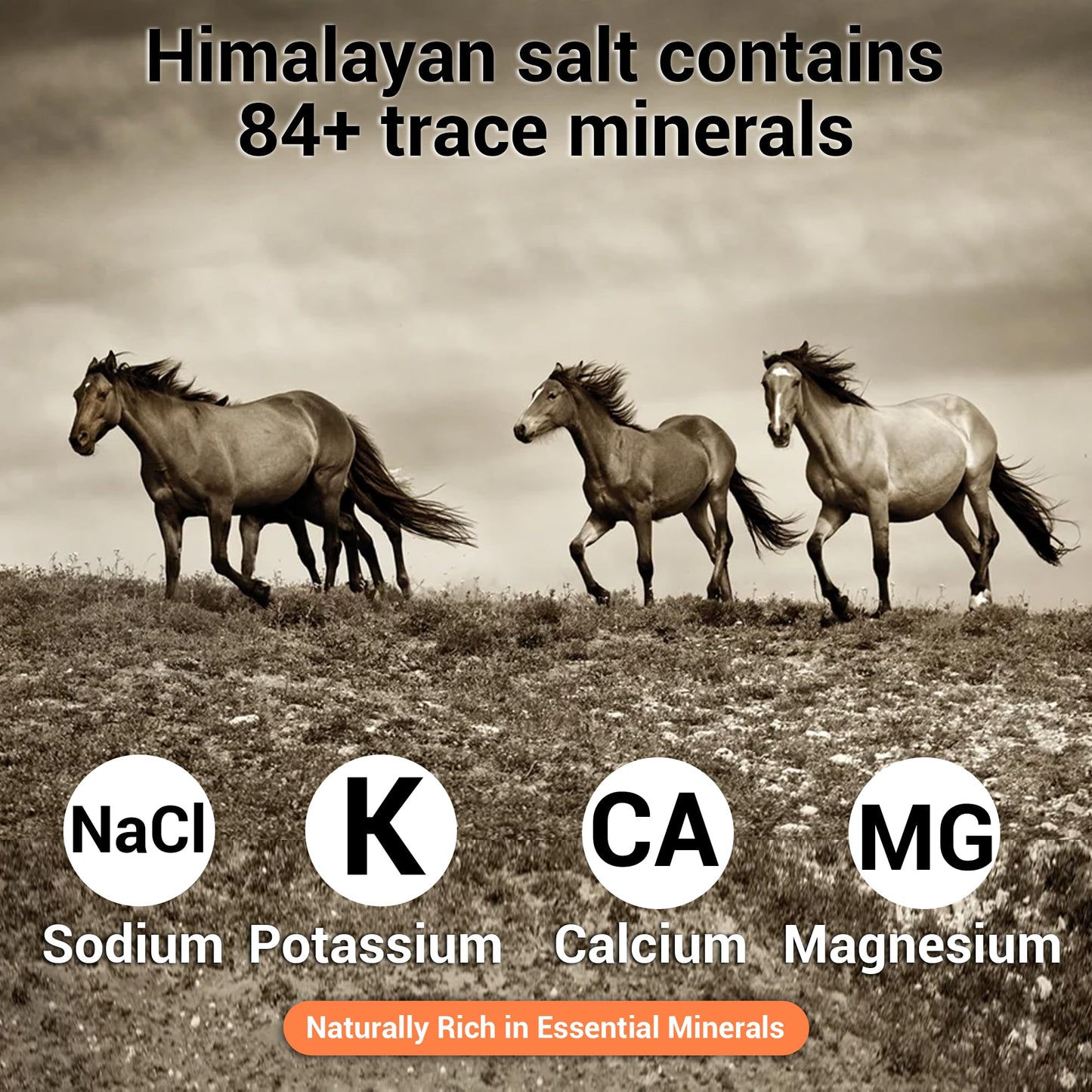 ZKTRADING Compressed Himalayan Salt Lick for Animals – 3KG Natural Mineral Block Hanging Rope Included – Long-Lasting & Weather Resistant – Ideal for Horse, Cow, Deer, and Livestock. (Pack 1)