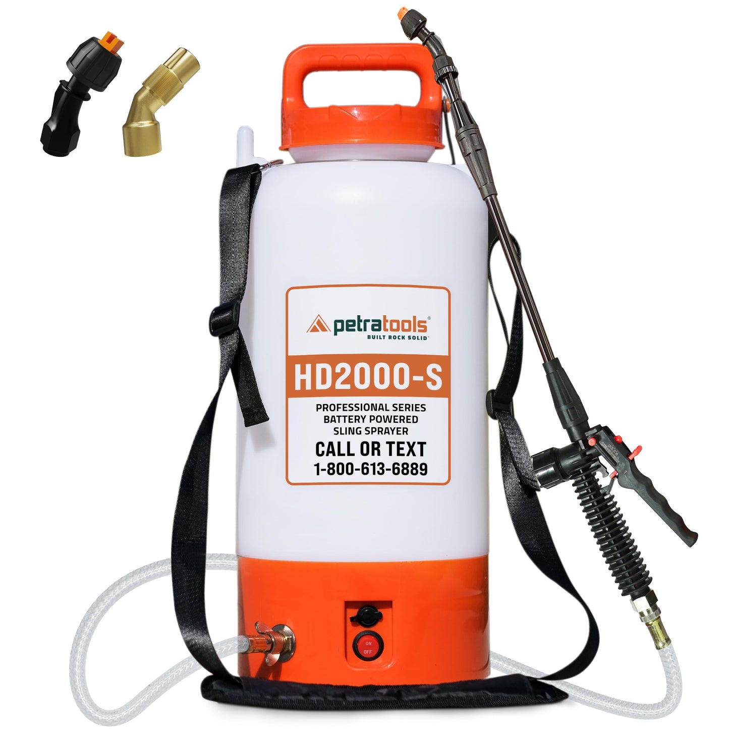 PetraTools HD4000 Backpack Sprayer and HD2000-S 2 Gallon Sprayer