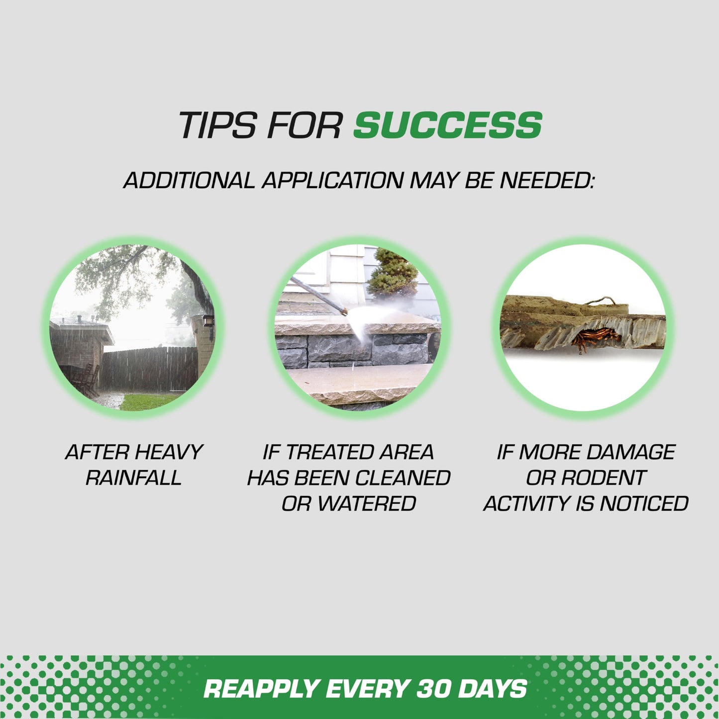 Tomcat Repellents Rodent Repellent Ready-to-Use, For Indoor and Outdoor Mouse and Rat Prevention with Peppermint, Cinnamon and Garlic Essential Oils, 1 gal.