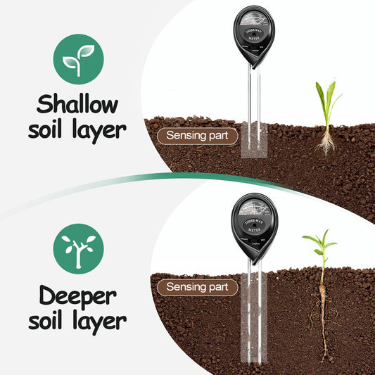 Walk-in Greenhouse+3-in-1 Plant Soil Tester