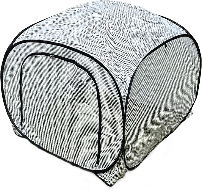 Dalen Pop-Up Mini Greenhouse - Easy Setup and Storage – 39”W x 39" L x 36" H - Special Venting Window to Ensure Breeze