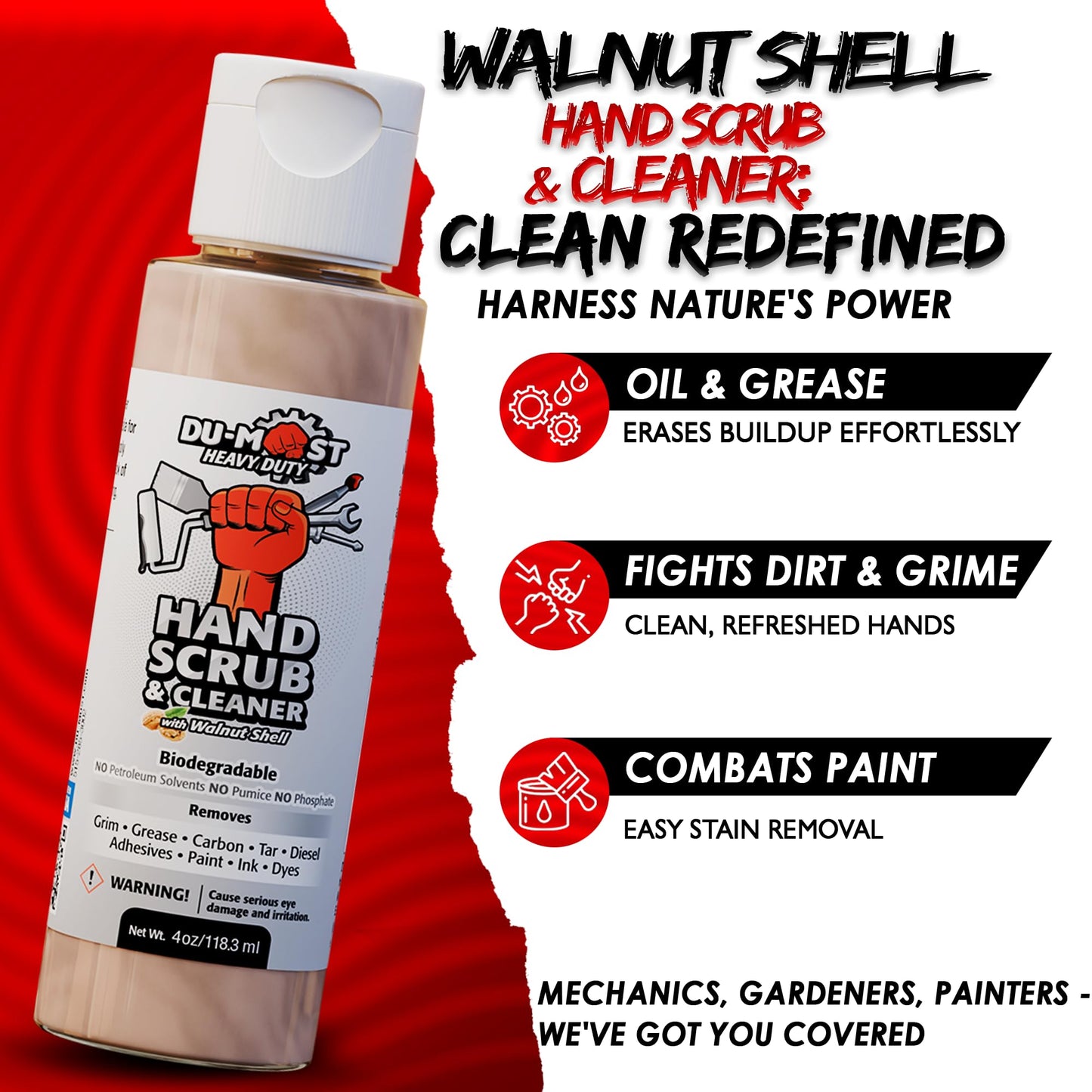 DU-Most FIMCO 5302323 ATV Boomless Sprayer Pump with DU-Most Walnut Shell Hand Scrub 4oz, High Performance Heavy Duty Sprayer for Precision Lawn Care and Field Applications
