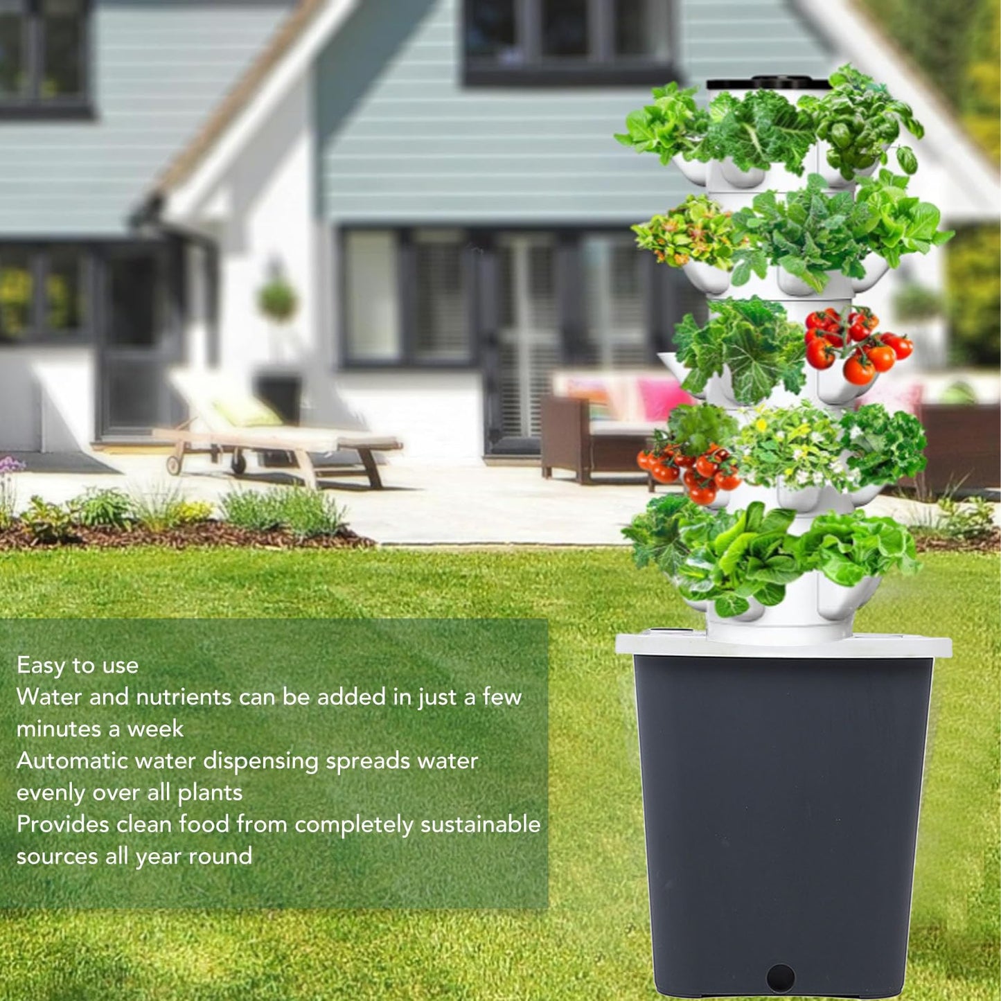 GOTOTOP Hydroponics Growing System, 30 Plants Indoor Vertical System Kit,Hydroponic Germination Kit, Nursery Germination Kit for Gardening Lover Including