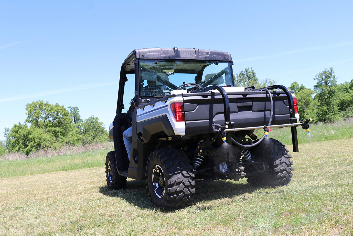 Homestead 50 Gallon Prime UTV Broadcast Sprayer - Up to 30 Foot Swath, 3.0GPM