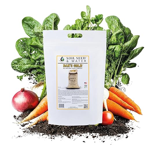 Seriokai's Secret Organic Fertilizer Soil Amendment Bundle with Worm Castings and Dairy Compost Avocado and Citrus Fruits - Orange, Lemon, Grapefruit, Lime and Pomelo