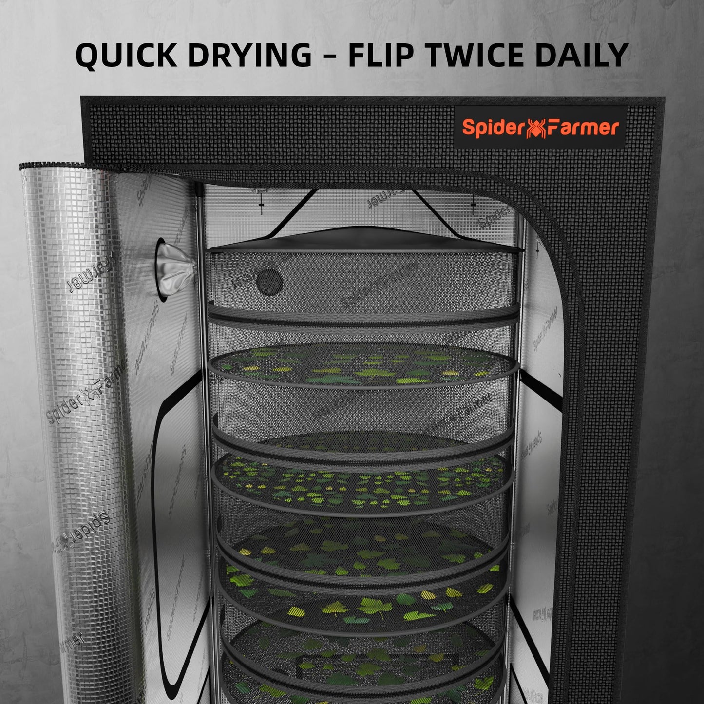 Spider Farmer Cost-Effective 9-in-1 Plant Tools Kit and SF2000, Samsung LM301H EVO LED Grow Light, Full Spectrum