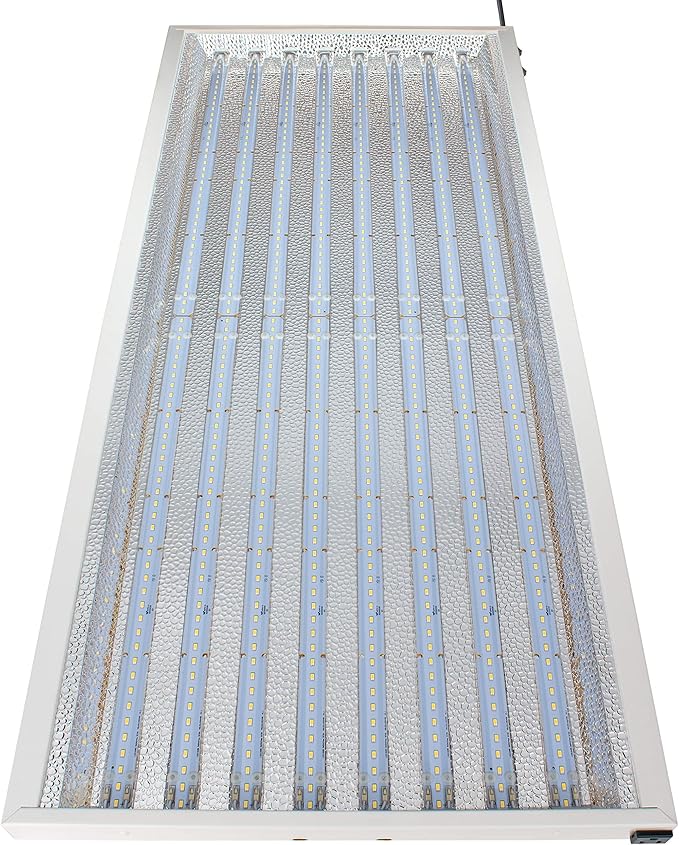 4X2Ft 200W LED Grow Lights with 5500K White Spectrum and Over 2.0 PPF/W and 40000 Lumens Great for Retrofit T5 4Ft 8 Lamp Fluo Grow Lights or 400W MH Grow Hood