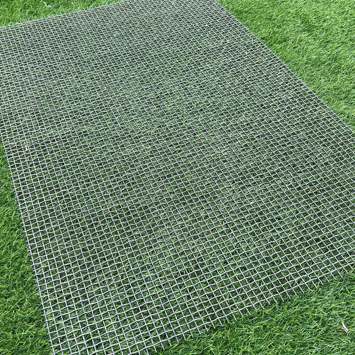 FengYoo 16 Gauge Strong Galvanized Woven Mesh 40"X24" 1/3" Mesh(About 0.32")|Delivered Flat|Poultry Cage Netting -Anti-Rodent Steel Mesh Crimped Mesh Snake Fence Chicken Wire Fencing-Corrugated Wire