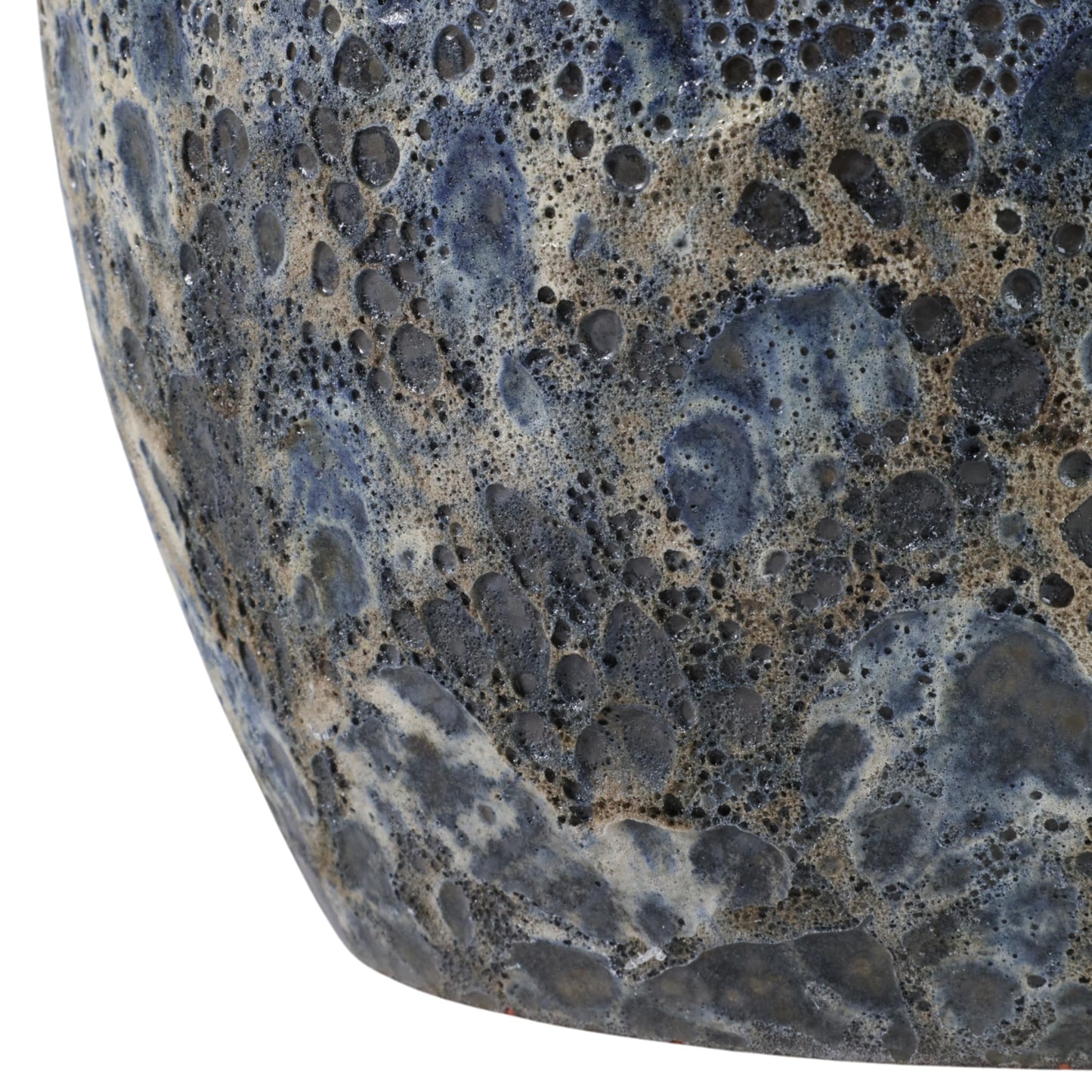 Sagebrook Home Set of 3 8/11/15" Lava Planters, Blue