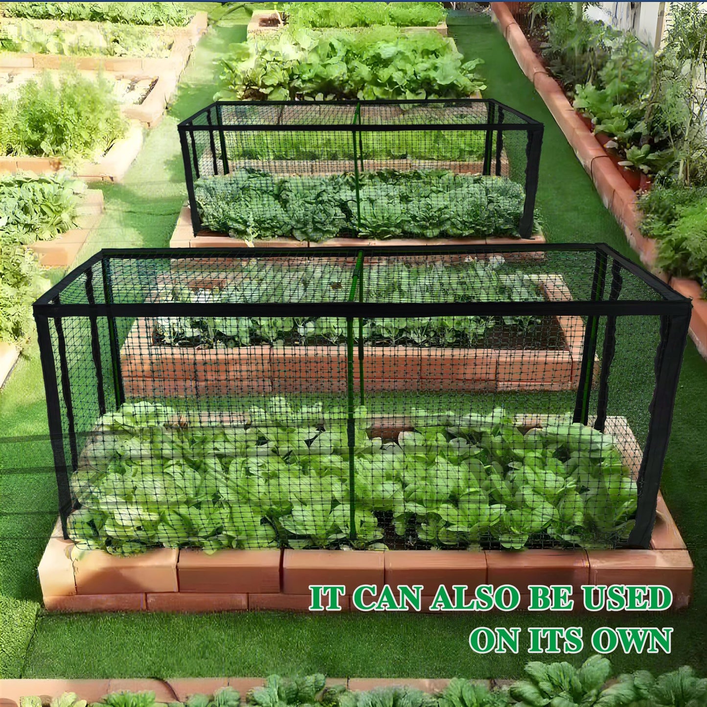 Chicken Coop with Garden Shade Cloth 4.4 * 2.2 * 2.2 FT Portable Poultry Cage Chicken Runs House Pen Cage Tarp for Outdoor Backyard Farm Use, Suitable for Chickens, Ducks, Quails and Cat