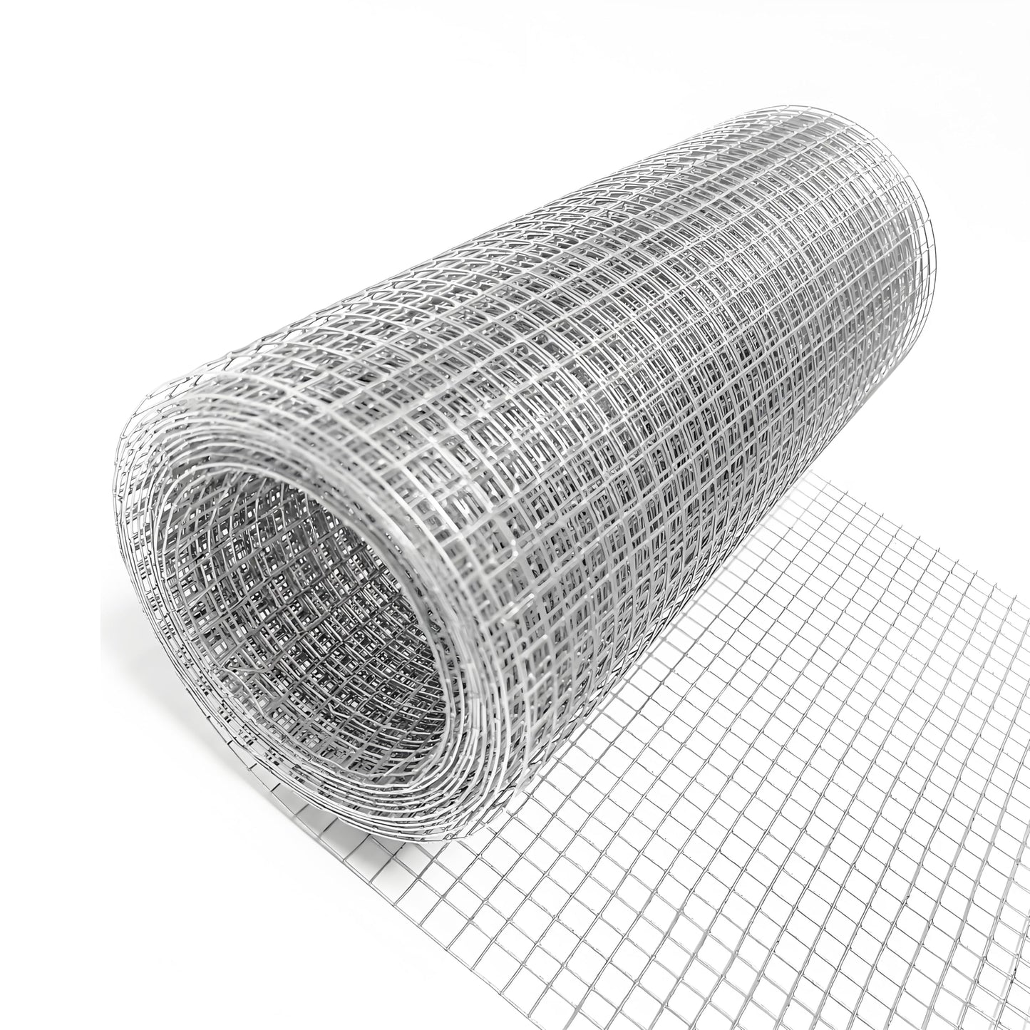 Hardware Cloth 1/4 inch 4inx10ft,Chicken Wire Mesh Fence,Galvanized After Welding 23 Gauge,Wire Mesh Roll Wire Cloth for Chicken Pen/Coop Fences, Garden Fences,Screen Meshs,Poultry Netting Cage
