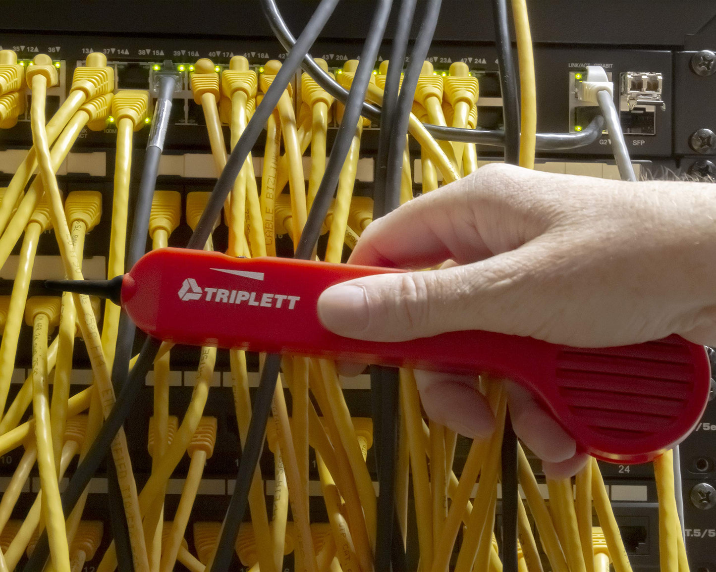 Triplett CTX590A Tone and Probe Wire Trace and Cable Test Kit with RJ11, RJ45, and Alligator Clips
