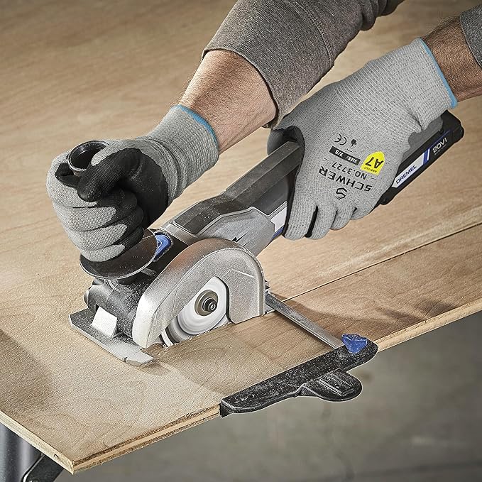 120 Pairs High Level Cut Resistant Work Gloves for High Risk Work, ANSI A7 Cutting Gloves with Reinforced Thumb, Used for WoodWorking, Construction, Non Slip, Durable, Breathable & Cool, S, PR3727