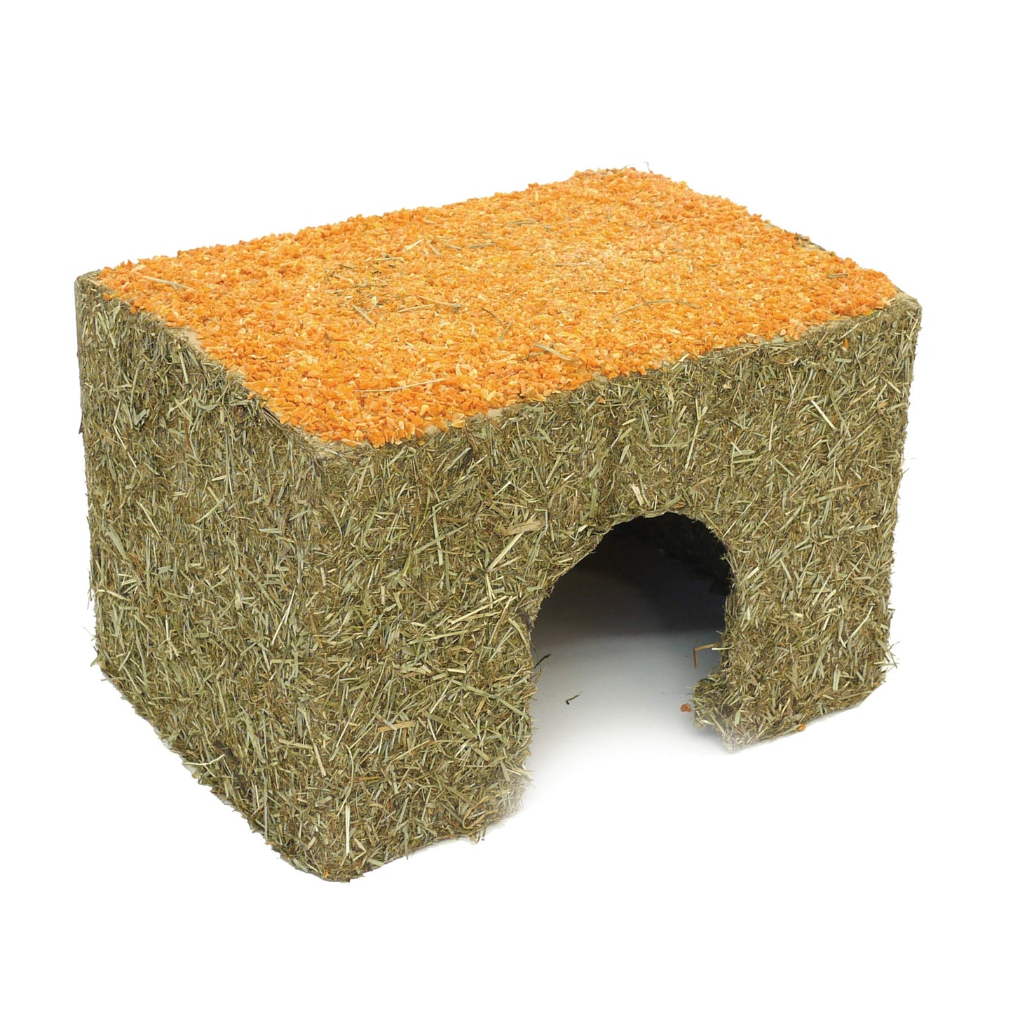 Rosewood Naturals Carrot Cottage House for Guinea Pigs, Chinchillas and Degus, Medium