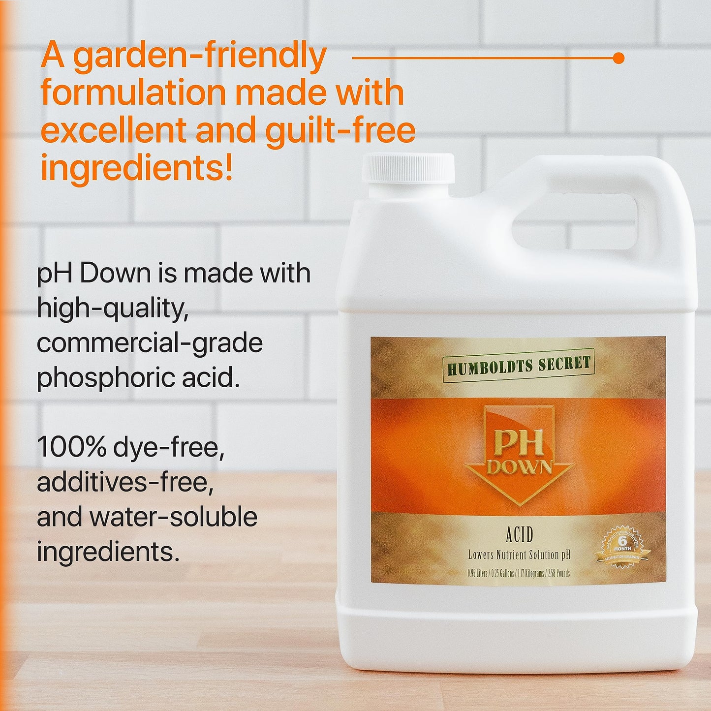 Humboldts Secret pH Up and pH Down Control Kit | Liquid Nutrient Solution Balancer for Plants | for Soil, Hydroponic, Coco, and DWC Systems | Supports Nutrient Absorption and Growth | 320 Ounce