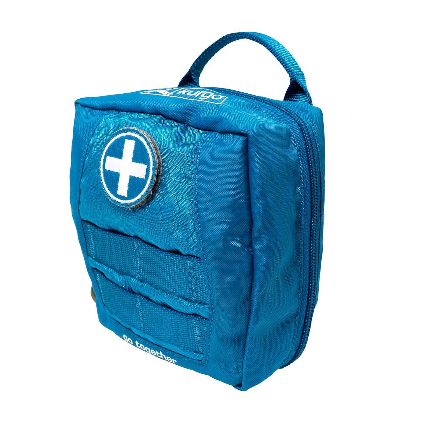 Kurgo RSG Dog First Aid Kit - Compact Dog First Aid Supplies - MOLLE Compatible Aid Pack - Emergency Pet Survival Gear - Adventure & Hiking Dog Med Kit - Quick Access Pouch