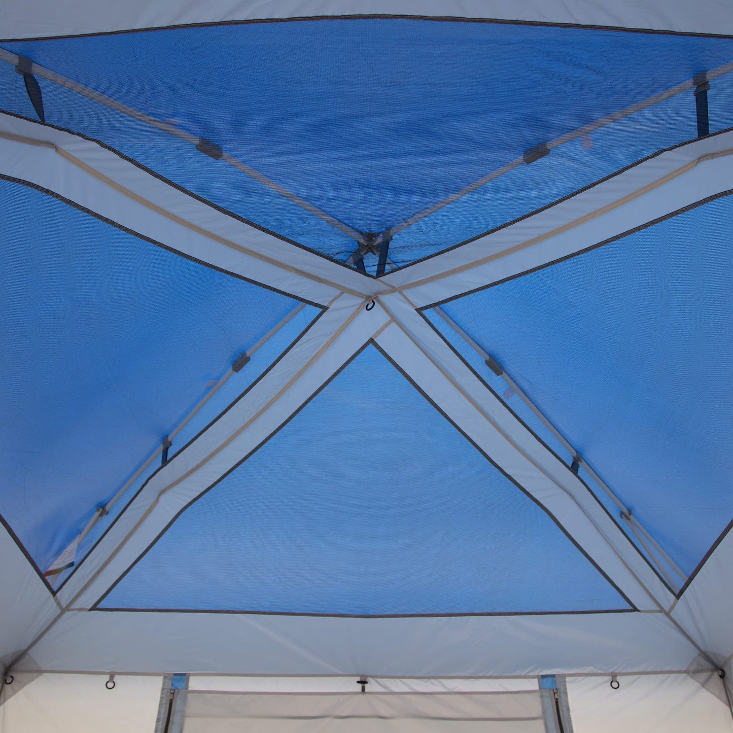 E-Z UP Camping Cube Sport, Converts 10' Angled Leg Canopy into Camping Tent, Royal Blue (Canopy/SHELTER/Poles NOT Included)