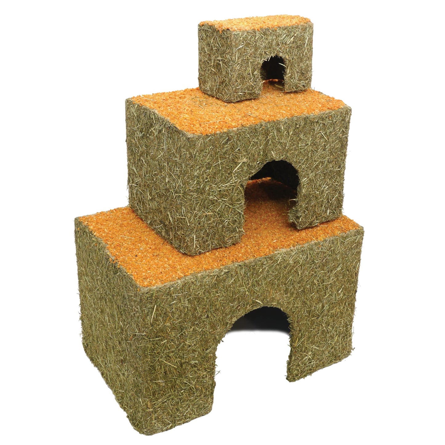 Rosewood Naturals Carrot Cottage House for Guinea Pigs, Chinchillas and Degus, Medium