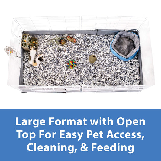 Kaytee Open Living Pet Guinea Pig or Rabbit Habitat, 60" x 30"