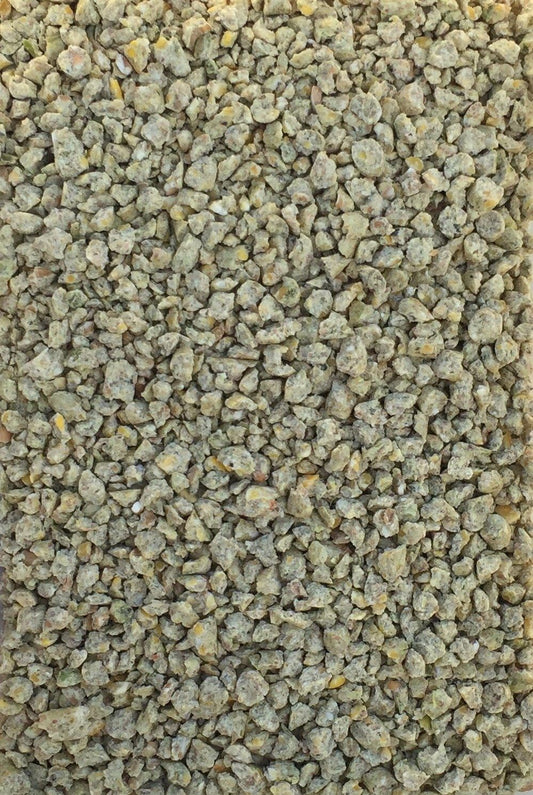 Modesto Milling Organic, Non-GMO Layer Crumbles for Chickens, Formulated Without Corn or Soy, 25lbs; Item# 953