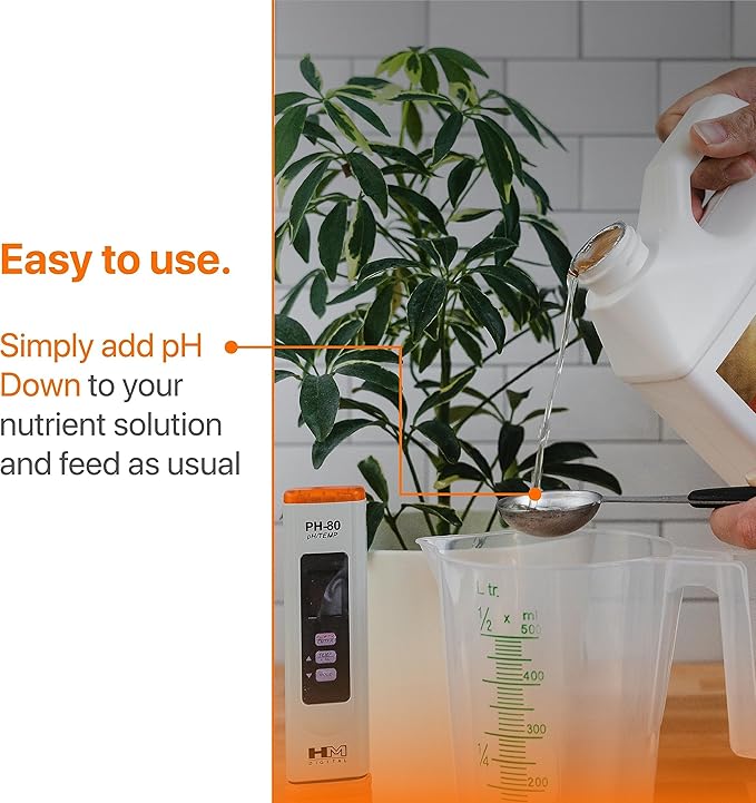 Humboldts Secret pH Up and pH Down Control Kit | Liquid Nutrient Solution Balancer for Plants | for Soil, Hydroponic, Coco, and DWC Systems | Supports Nutrient Absorption and Growth | 8 Ounce