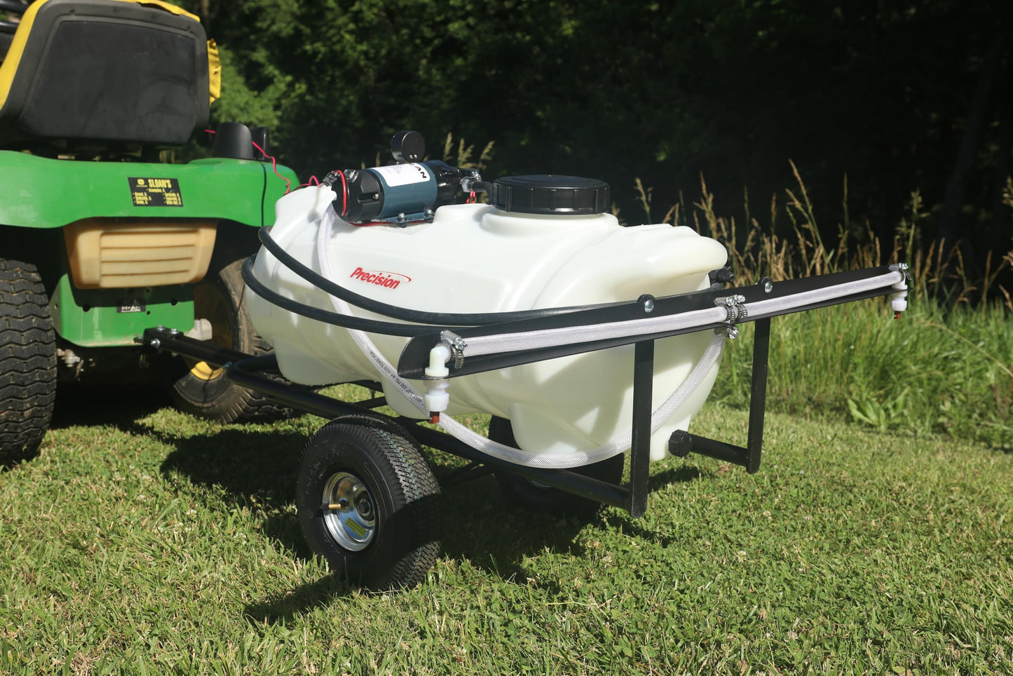 Precision Products TCT15 Tow Behind and Spot Sprayer, 12-Volt, 15-Gallon