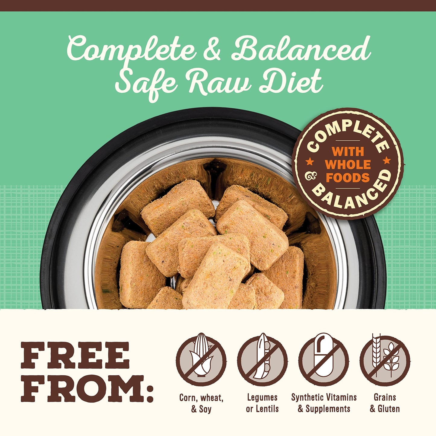 Primal Freeze Dried Dog Food Nuggets, Chicken; Complete & Balanced Meal; Also Use as Topper or Treat; Premium, Healthy, Grain Free, High Protein Raw Dog Food, 14 oz (Pack of 2)
