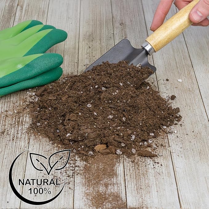 Peace Lily Potting Soil Mix (8 Quarts), for Planting, Growing, or Repotting Peace Lily Plants