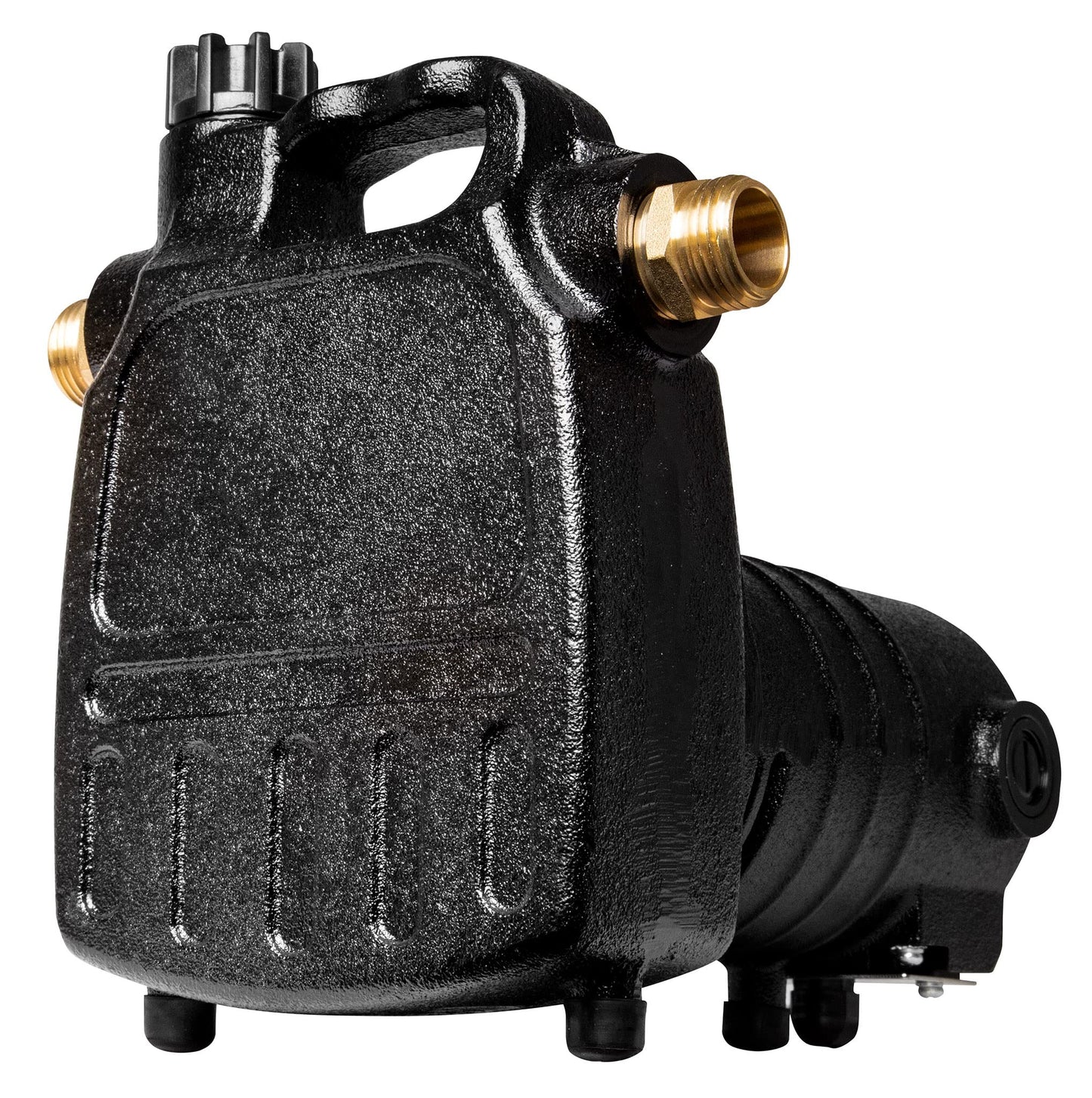 Little Giant UPSP-5 115-Volt, 1600 GPH, 1/2 HP Manual Non-Submersible Multi-Purpose Transfer Pump, 10-Ft. Cord, Black, 555104