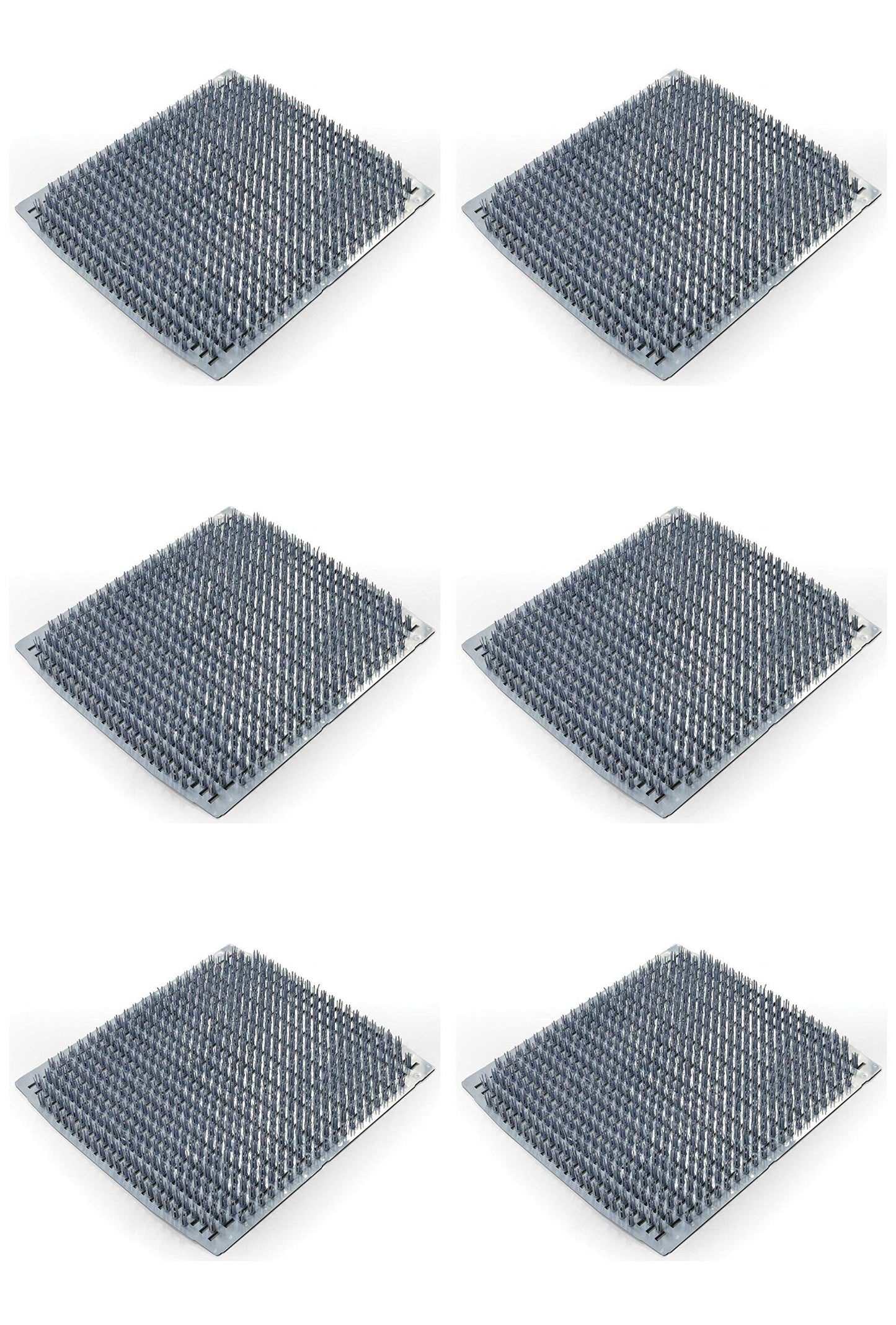 Duncan's Chicken Nesting Pads (6 PACK) - Dura-Pad Poultry Mats for Bedding and Laying Eggs - Chickens, Ducks, and Hens - Washable Reusable Box Liners with Air Circulation and Waste Filtering