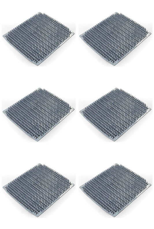 Duncan's Chicken Nesting Pads (6 PACK) - Dura-Pad Poultry Mats for Bedding and Laying Eggs - Chickens, Ducks, and Hens - Washable Reusable Box Liners with Air Circulation and Waste Filtering
