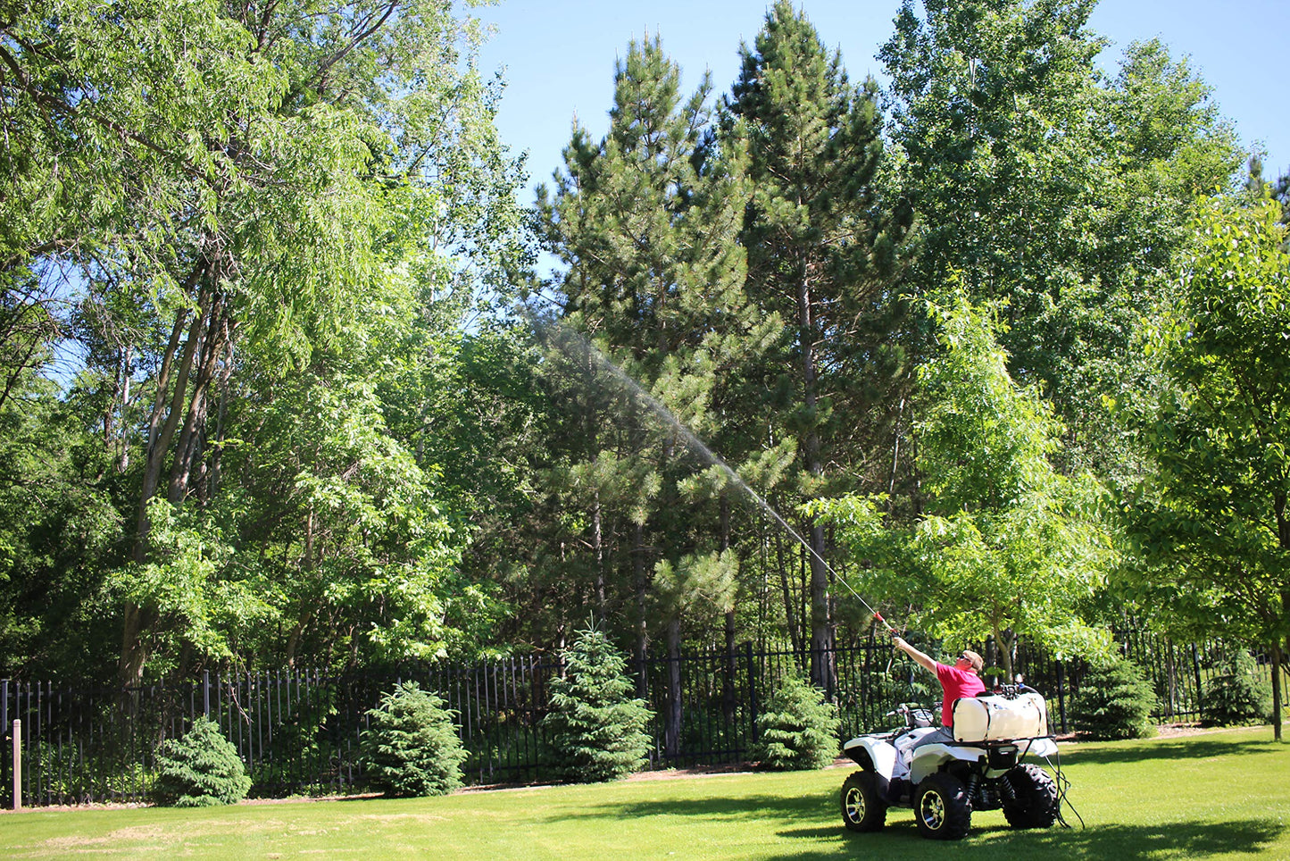 Master Manufacturing SS4-01-025P-MM High Pressure 25 Gallon UTV & ATV Spot Sprayer - 200 Psi, 2.0Gpm